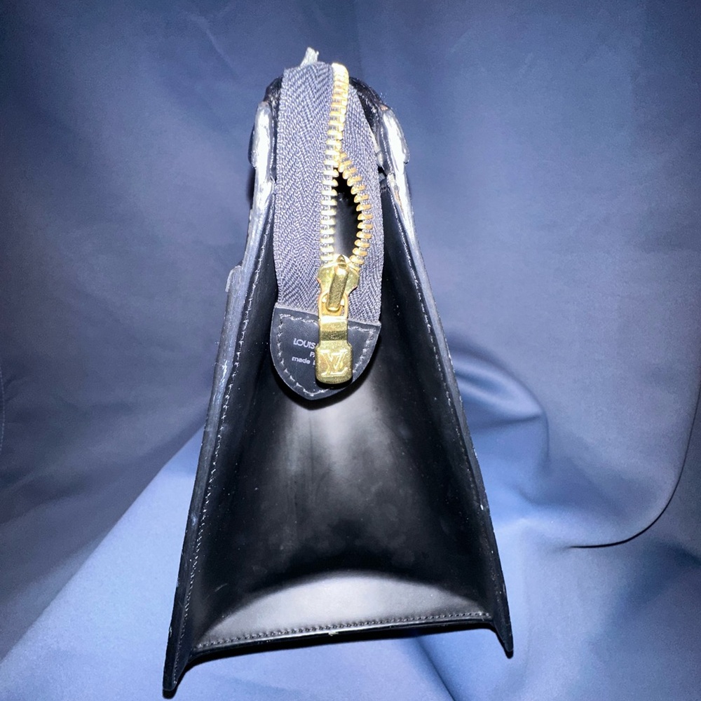 Louis Vuitton Epi Riviera Handbag + Epi Elise Wallet Set (Black) - Picture 7 of 16